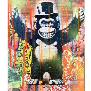 Smile by E.M. Zax Numbered Limited Edition on paper Signed by the Artist